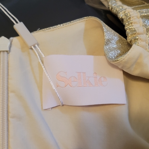 Selkie Bebe Bloom Dress in Champagne - Picture 9 of 11